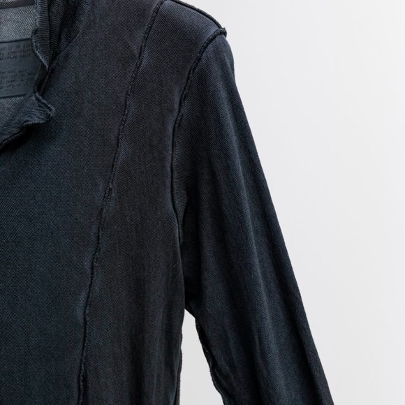 Rundholz Black Label Charcoal Mesh Distressed Cardigan - Picture 5 of 12